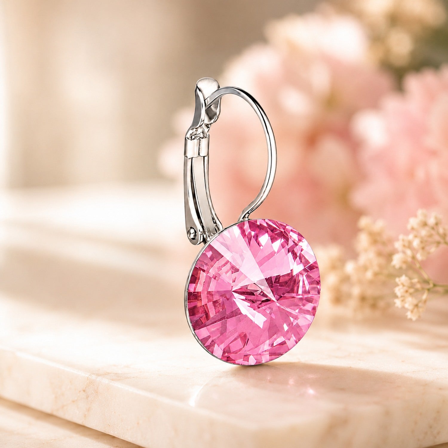 trachtenland-luisia-ohrringe-rivoli-12-mm-mit-swarovski-kristallen-rosa image 4