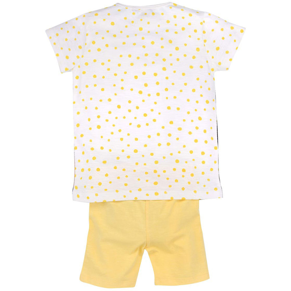 bondi-shorty-friends-pferde-print-36209-wei-gelb-m-dchen-schlafanzug image 2