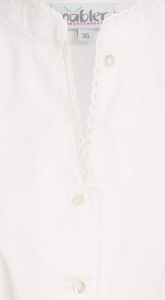 n-bler-dirndlbluse-kanny-damen-kurzarm-wei-spitze-v-ausschnitt-gummizug image 3