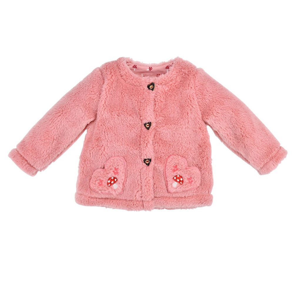 bondi-baby-m-dchen-fleecejacke-pilze-86680-soft-rose image 1