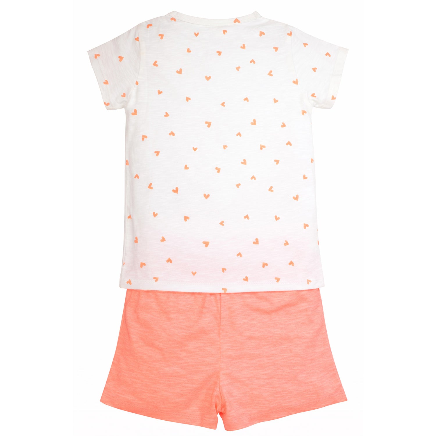 bondi-shorty-schlafanzug-pferde-motiv-36230-wei-apricot image 2