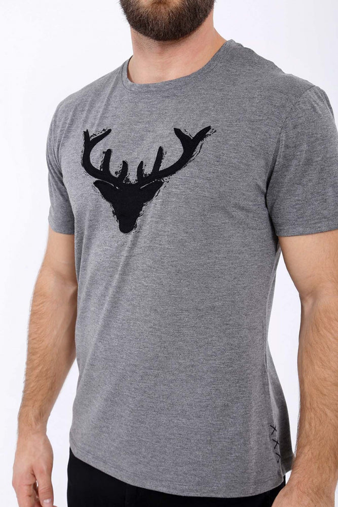 trachtenland-kr-ger-buam-t-shirt-wilder-hirsch-grau image 3