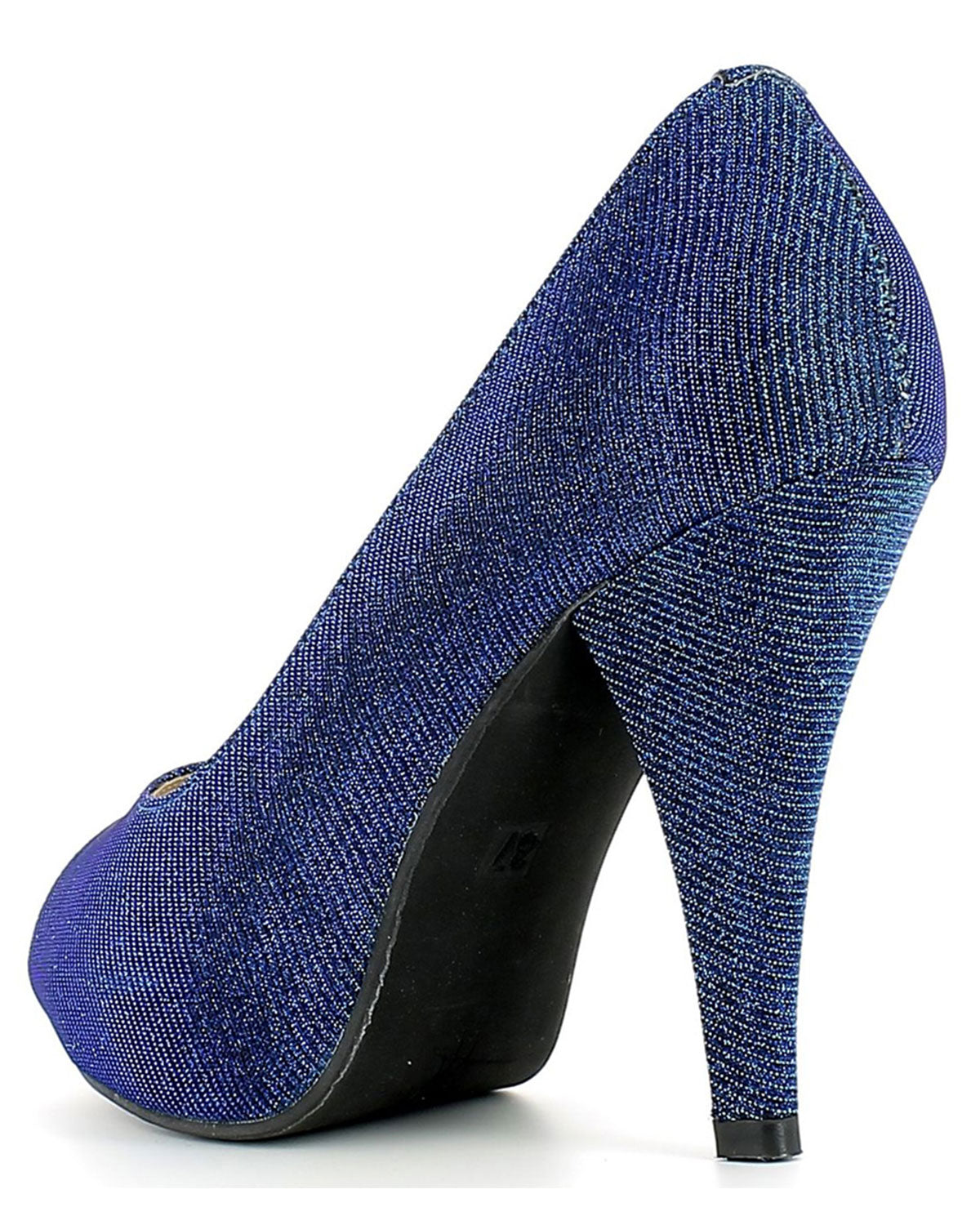 trachtenland-glitzer-peeptoe-pumps-damen-blau image 7