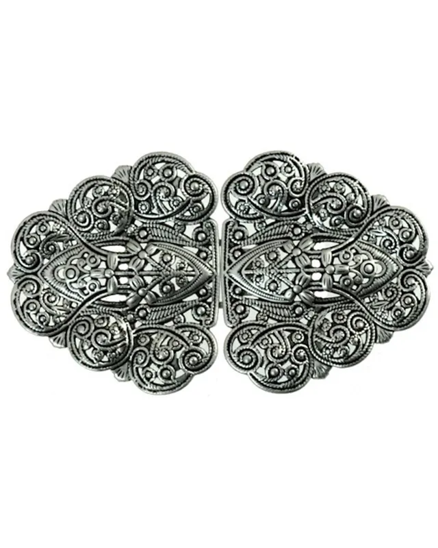 dirndlsch-rzenschlie-e-rina-ornamentmuster-4-cm-altsilber-matt image 1