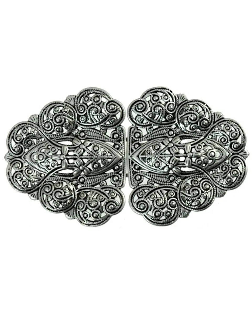 dirndlsch-rzenschlie-e-rina-ornamentmuster-4-cm-altsilber-matt image 1