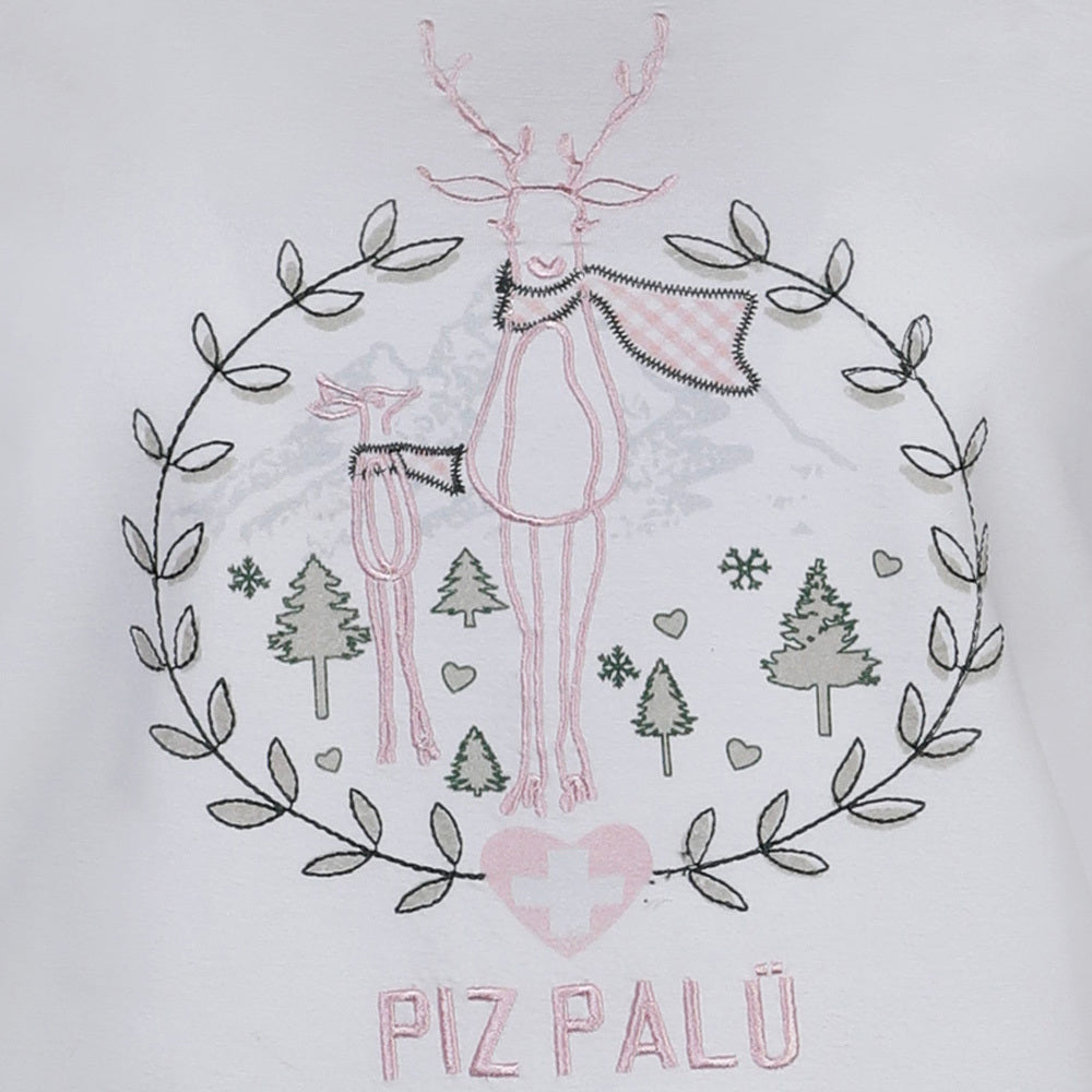 trachtenland-piz-pal-damen-langarmshirt-gerach-mit-hirsch-stickerei-wei image 2