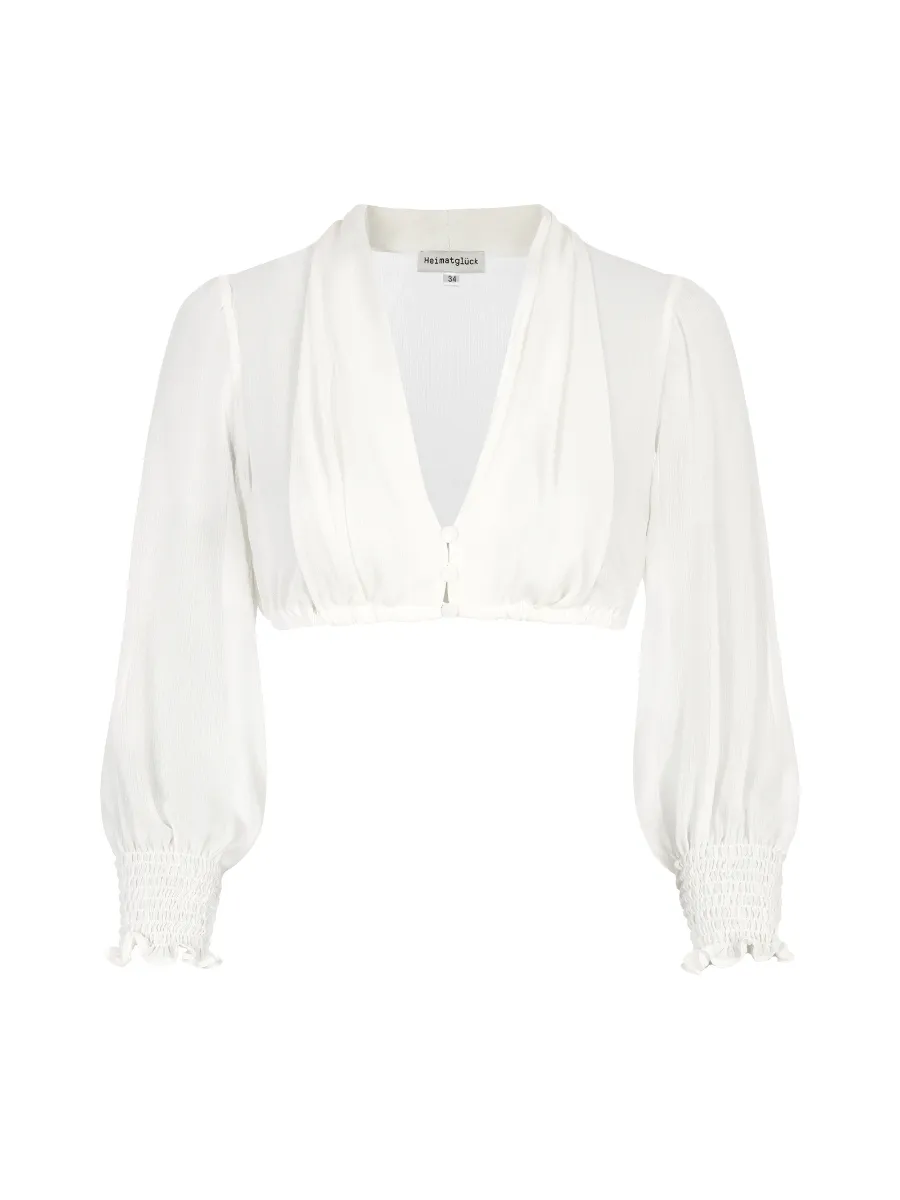 heimatgl-ck-bluse-kim-ecru-chiffon-3-4-arm image 1