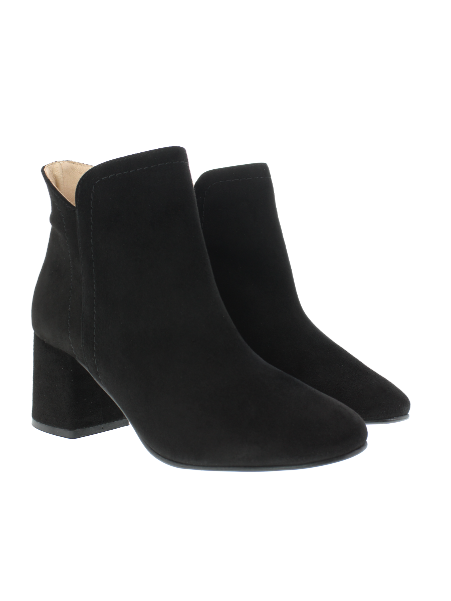 heimatgl-ck-stiefelette-ria-schwarz-damen-veloursleder-trachten-stiefel image 1