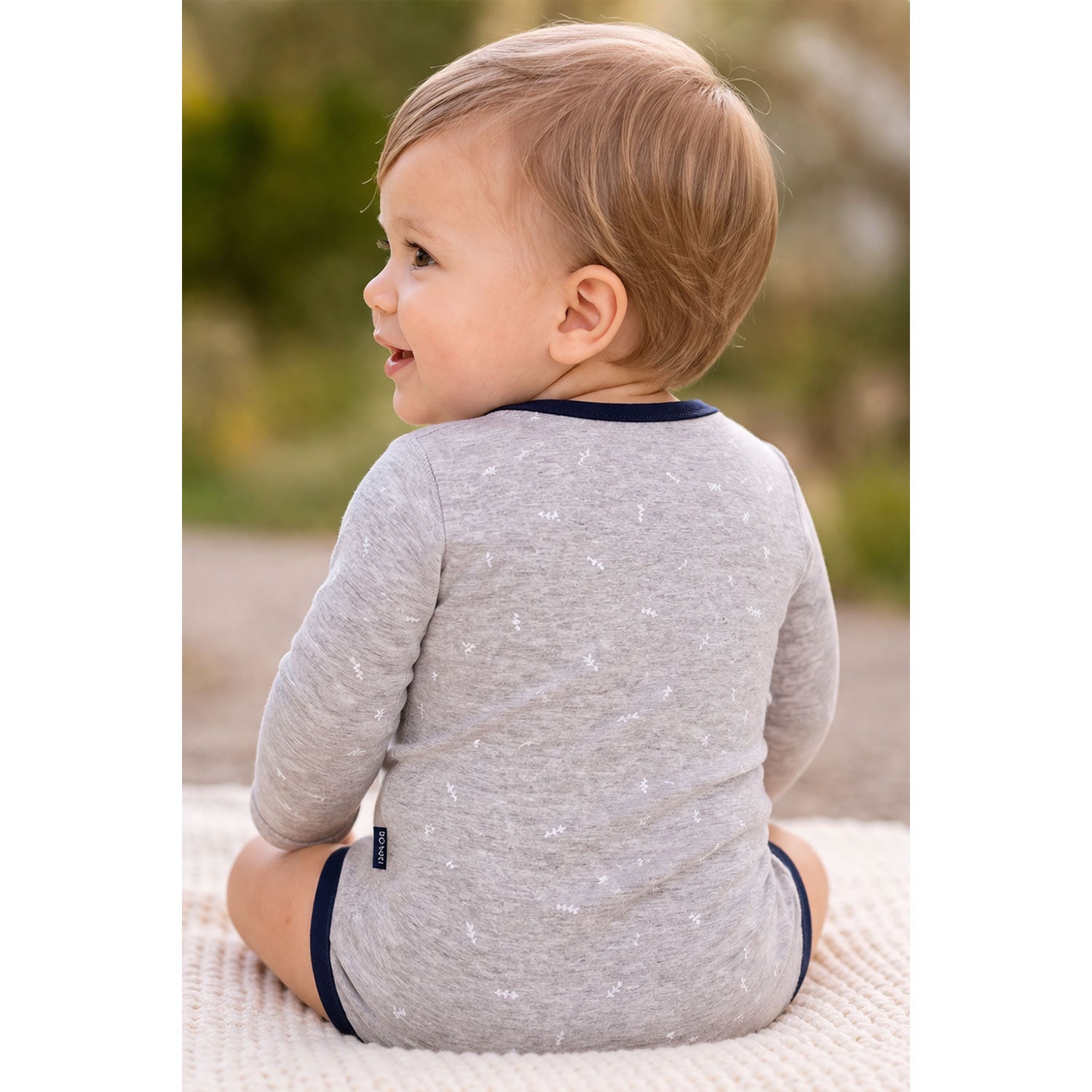 bondi-baby-langarmbody-small-boss-93682-grau-navy image 5