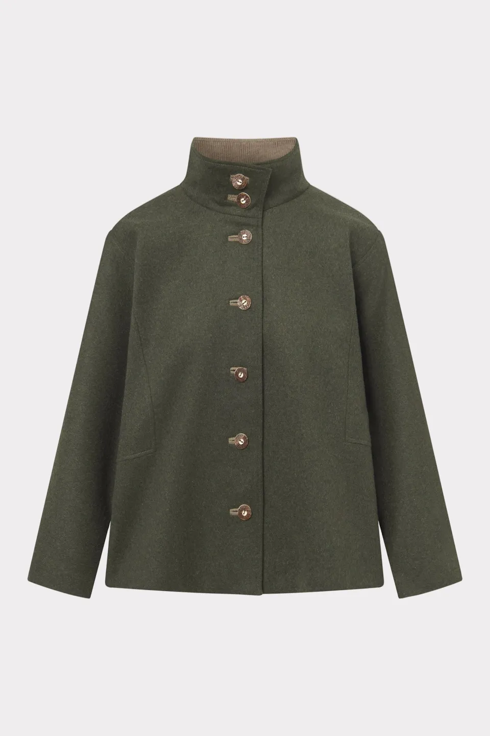 felicitas-christina-damen-cape-blouson-baumwoll-stepp-cord-loden image 1