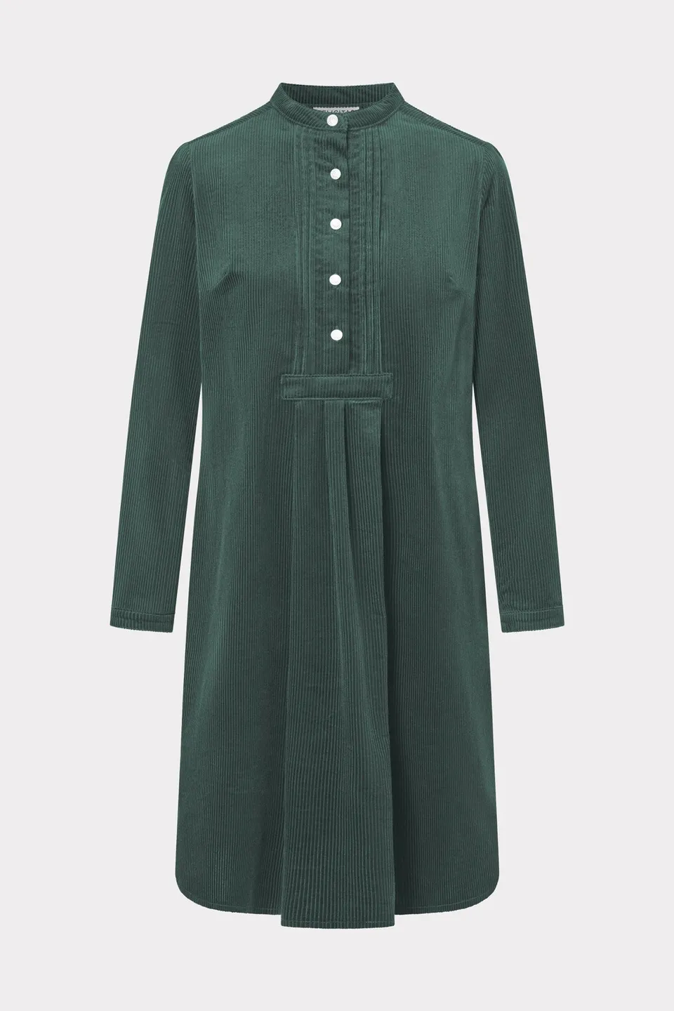 felicitas-damen-kleid-kleo-baumwollcord-kleid-mit-biesen-und-stehkragen image 1