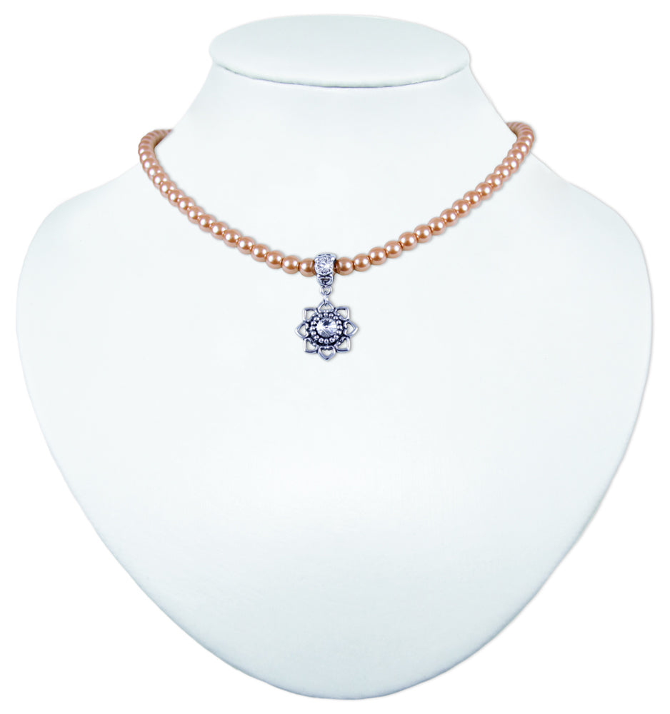 trachtenland-luisia-perlencollier-tessa-mit-herzbl-te-nougat-swarovski image 2