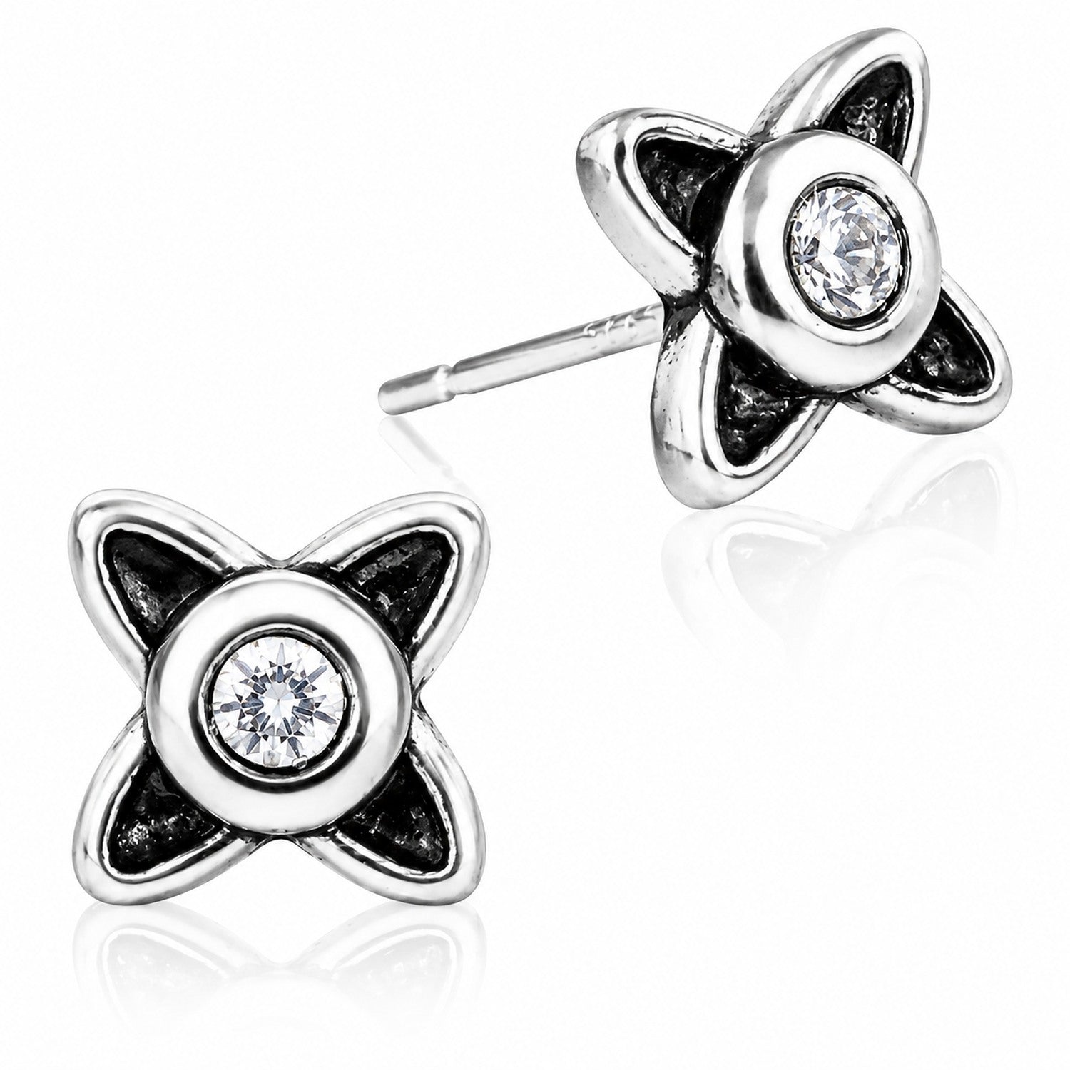 trachtenland-luisia-ohrstecker-dorina-mit-swarovski-kristall-silber image 1