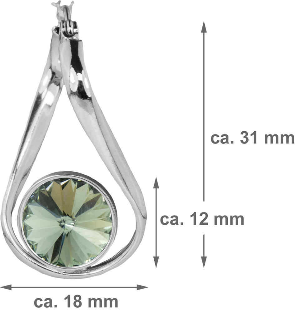 trachtenland-luisia-ohrringe-alea-geschwungen-silber-black-diamond image 3