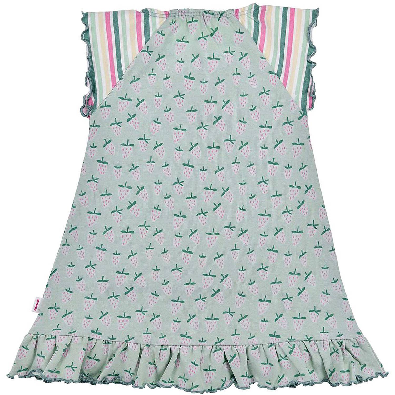 bondi-baby-m-dchen-kleid-erdbeerallover-86885-gr-n image 2