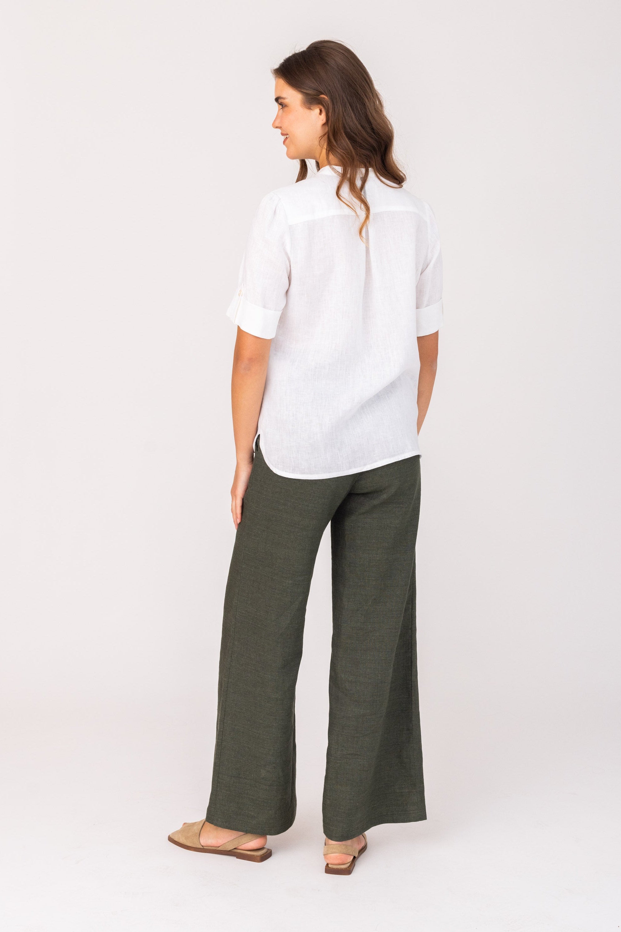 felicitas-damen-hose-hildine-leinen-stretch-lang image 2