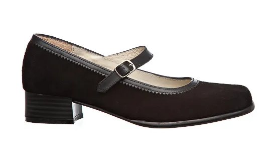 trachten-benkert-ilse-dirndl-black-veloursleder image 1