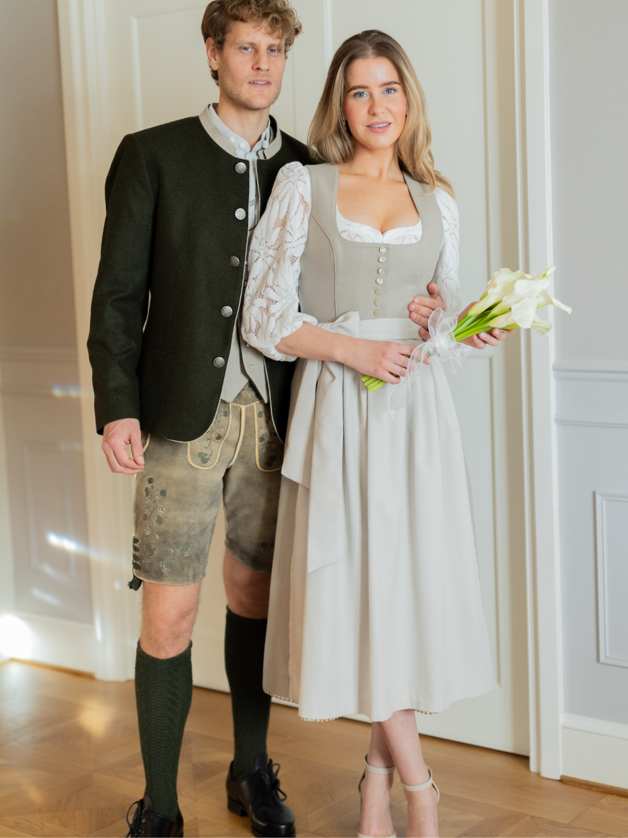 heimatgl-ck-dirndl-emilia-lodenmieder-perlmutt-3-teilig image 5
