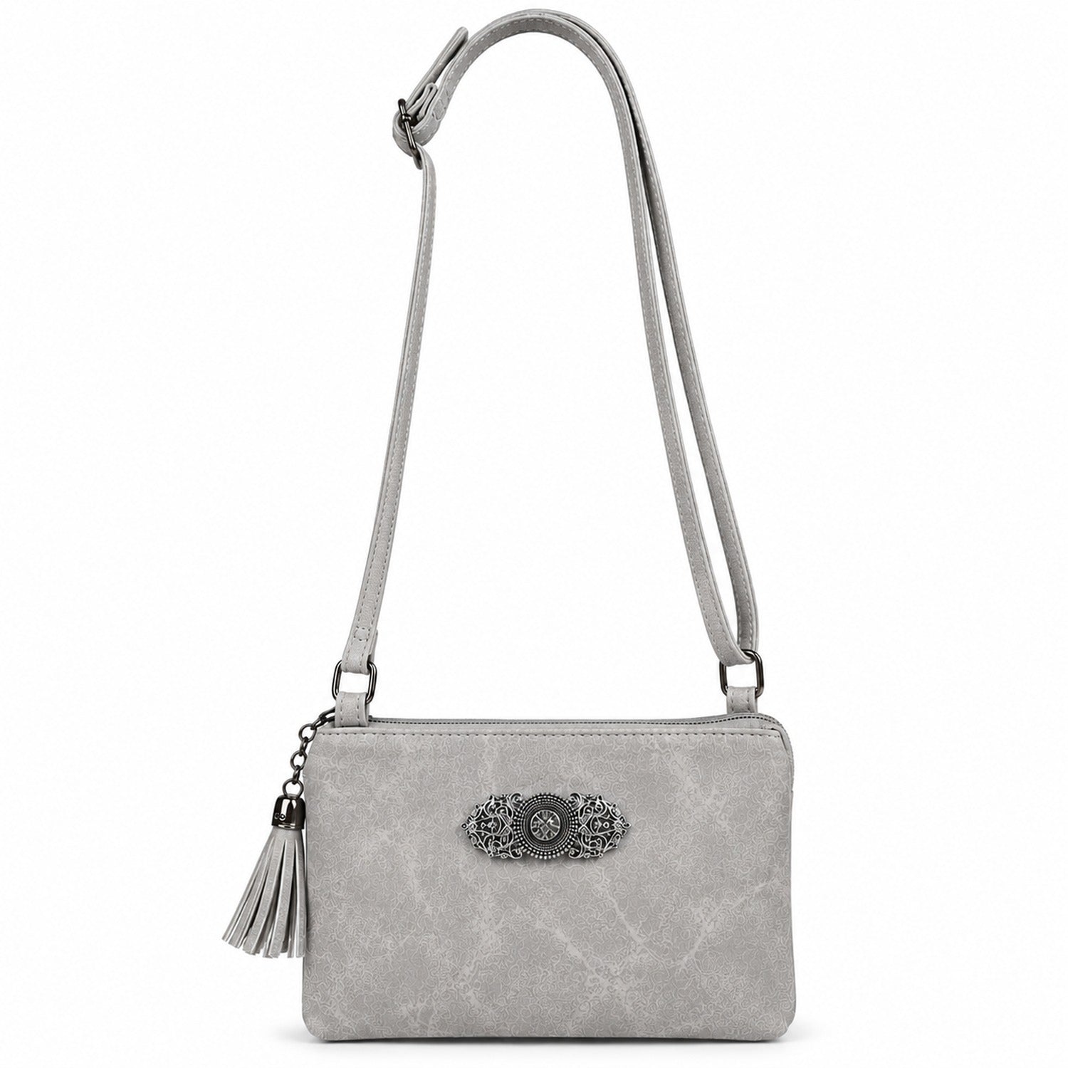 trachtenland-trachten-handtasche-sofia-hellgrau-umh-ngetasche image 2