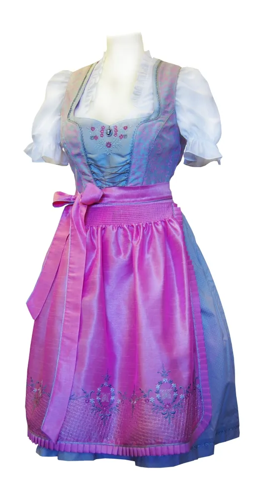 trachten-benkert-bejon-lederhosen-grau-rosa image 1