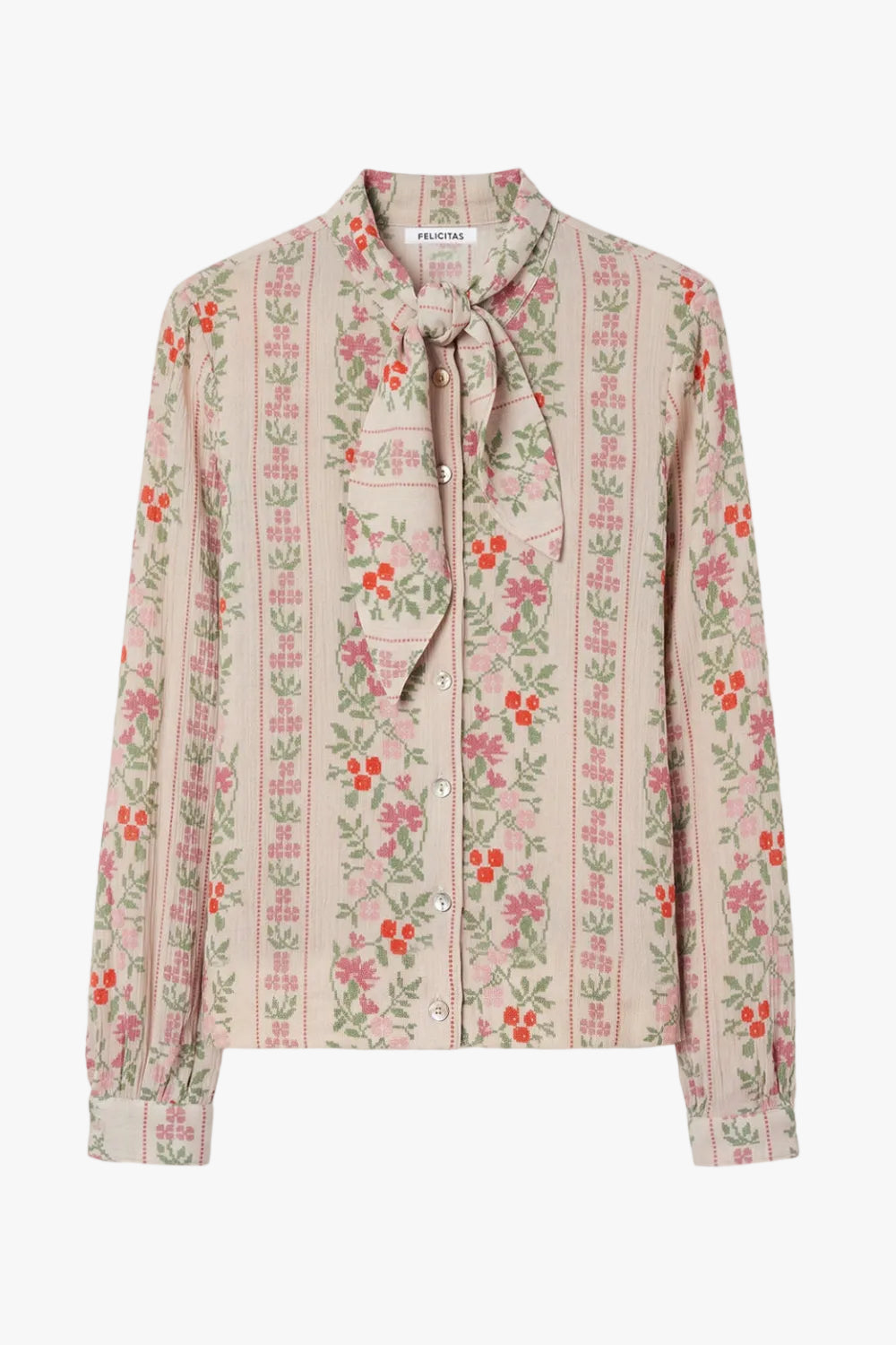 felicitas-binia-damen-bluse-viskose-blumen-mit-schluppe image 1