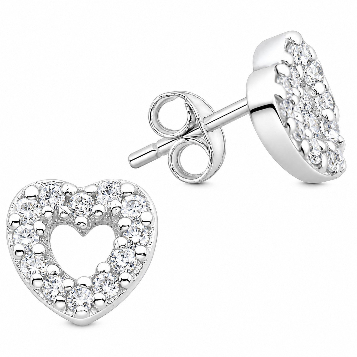 luisia-herz-mit-zirkonia-ohrstecker-925-sterling-silber image 1