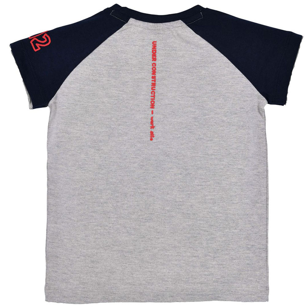 bondi-jungen-kurzarm-t-shirt-feuerwehr-33148-grau-melange image 2
