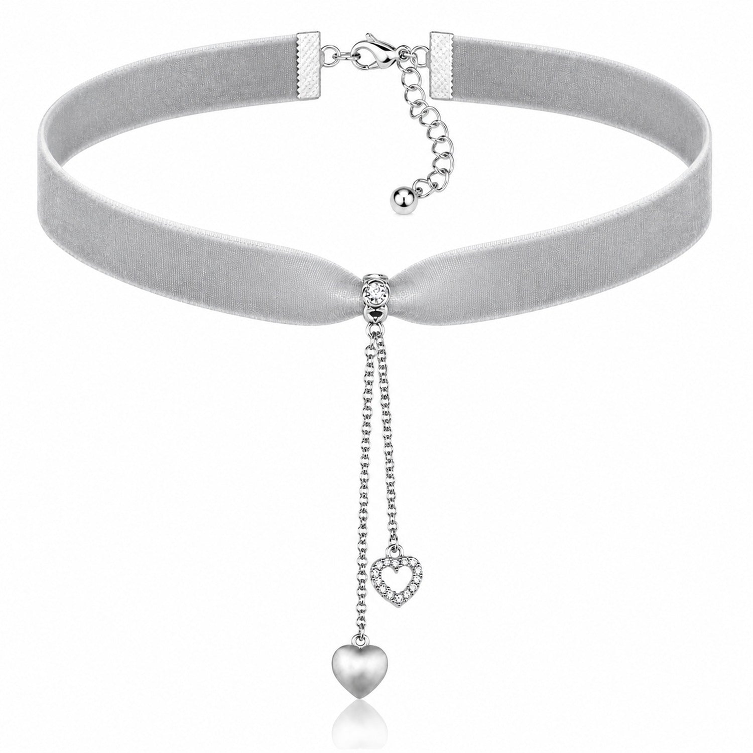 luisia-kropfband-mattea-mit-swarovski-kristallen-grau image 4