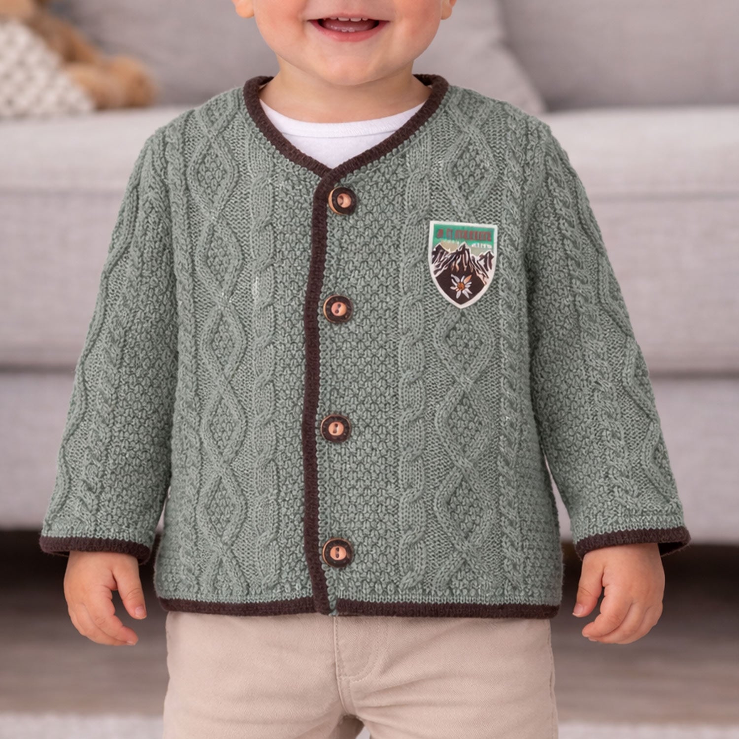 bondi-baby-jungen-strickjacke-91785-kiwi image 5