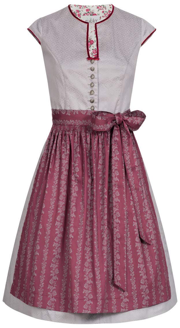 n-bler-dirndl-midi-claudia-silber-festlich image 1