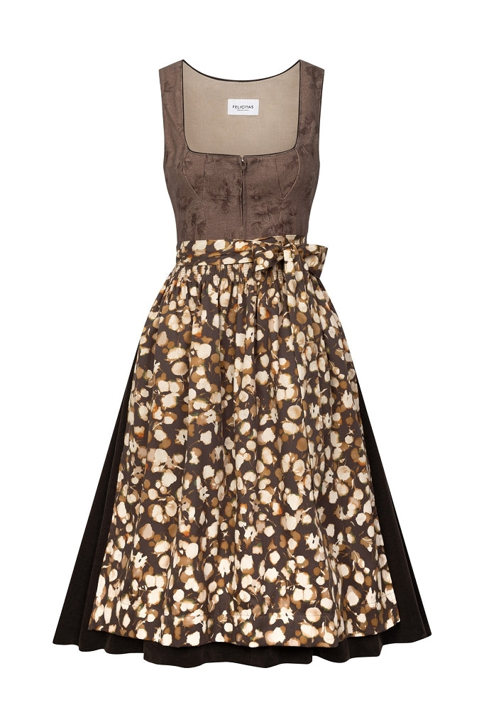 felicitas-damen-dirndl-deliah-floraler-print-baumwoll-cord image 4