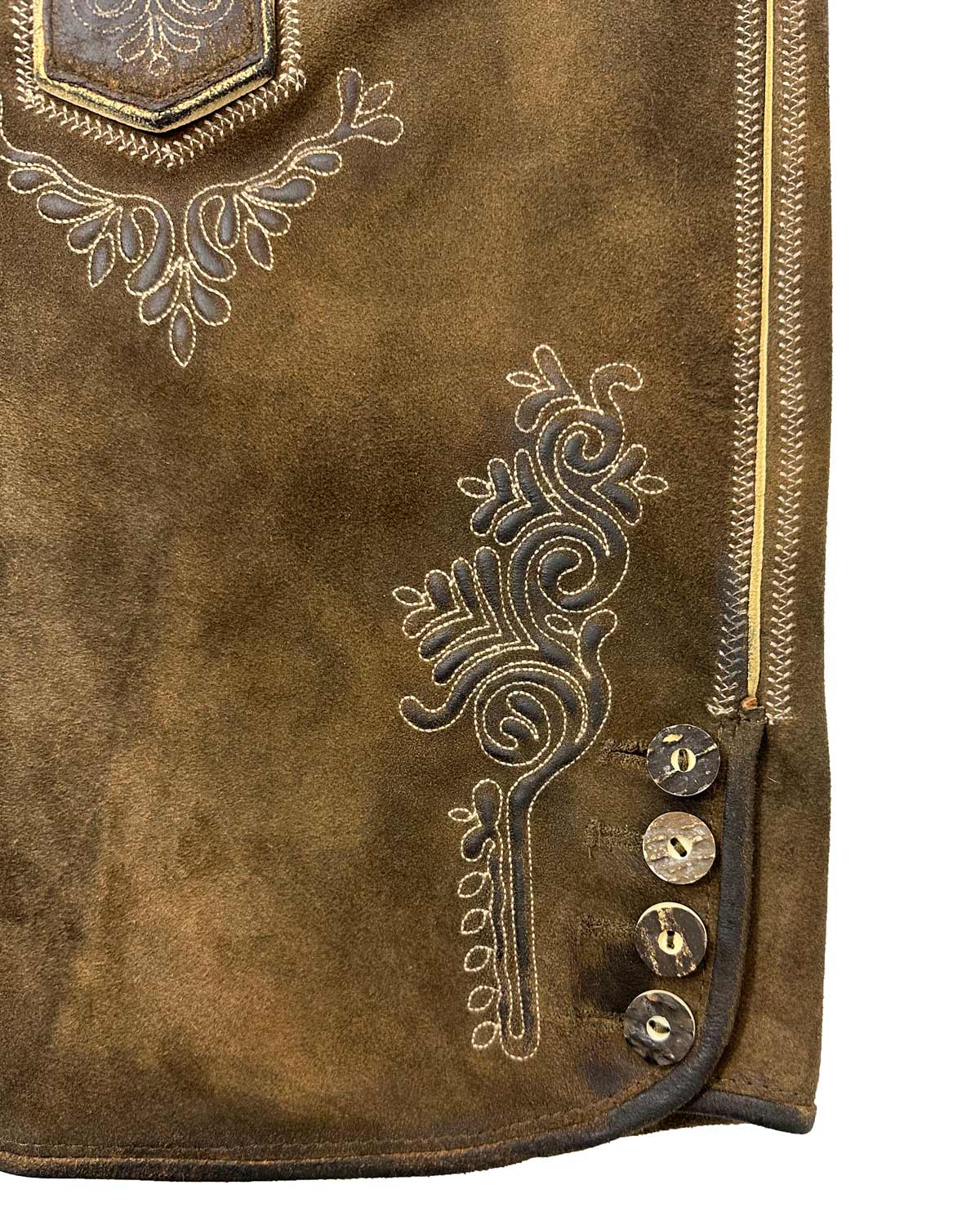 maddox-kurze-lederhose-rolli-mit-g-rtel-antik-nuss image 4