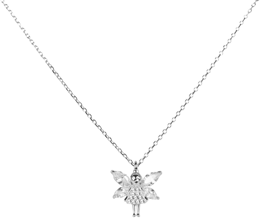 trachtenland-luisia-damen-halskette-strass-kristall-elfe-925-silber-mit-zirkonia image 2