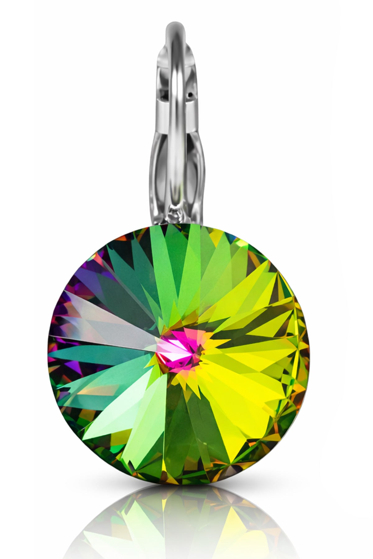 trachtenland-luisia-rivoli-ohrringe-mit-swarovski-kristallen-14-mm-vitrail-mediu image 4
