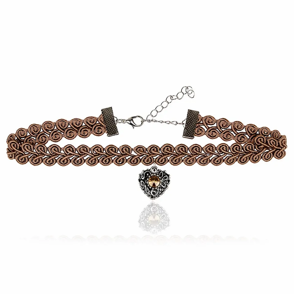 trachtenland-luisia-halsband-kropfband-editha-braun image 1