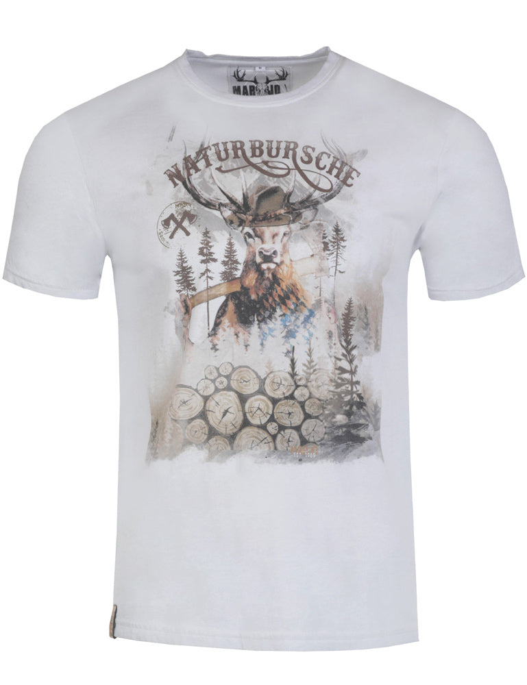 marjo-herren-trachtenshirt-guido-hirschmotiv-mittelgrau image 1