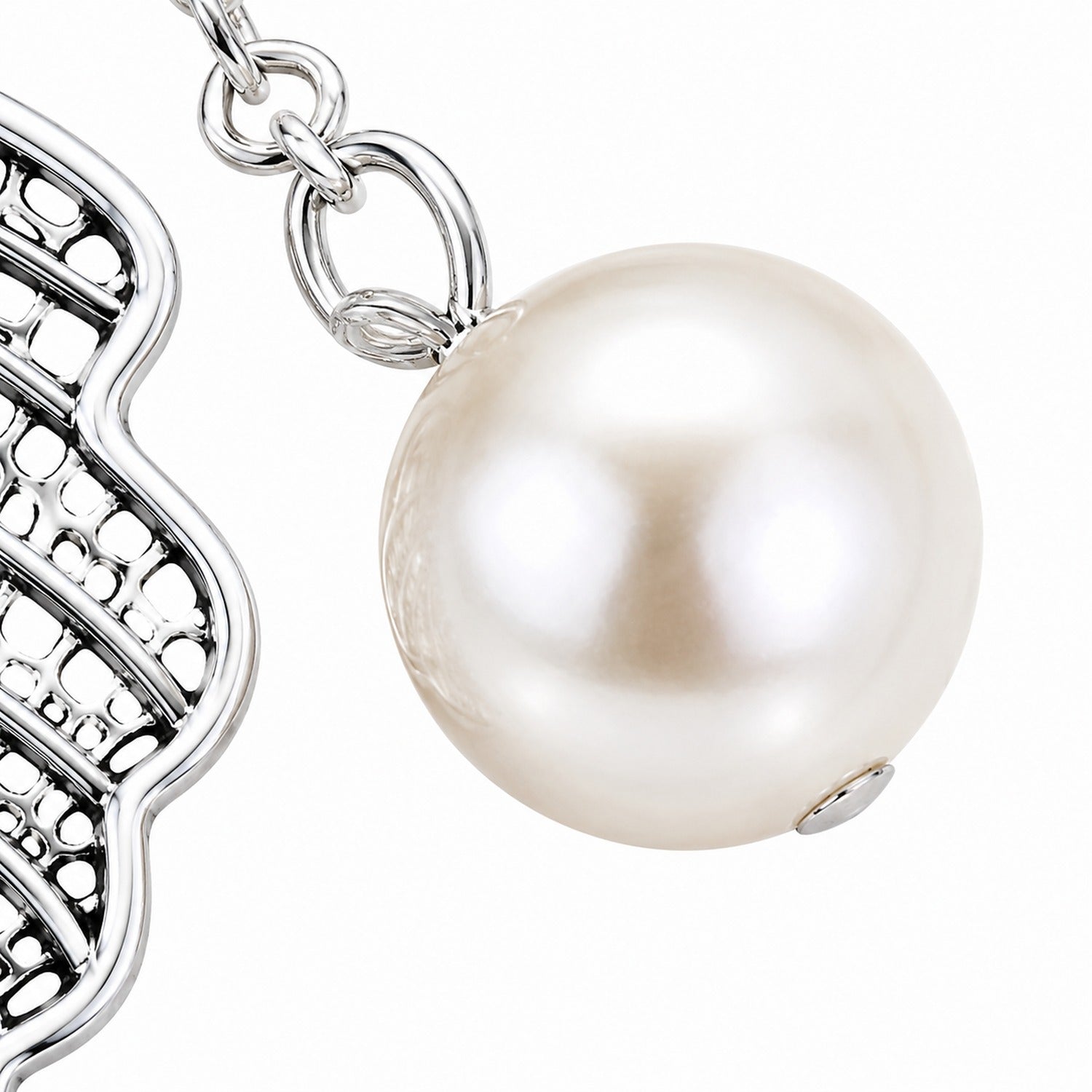 luisia-doppelhalskette-eichblatt-mit-kristallen-von-swarovski-silber image 6