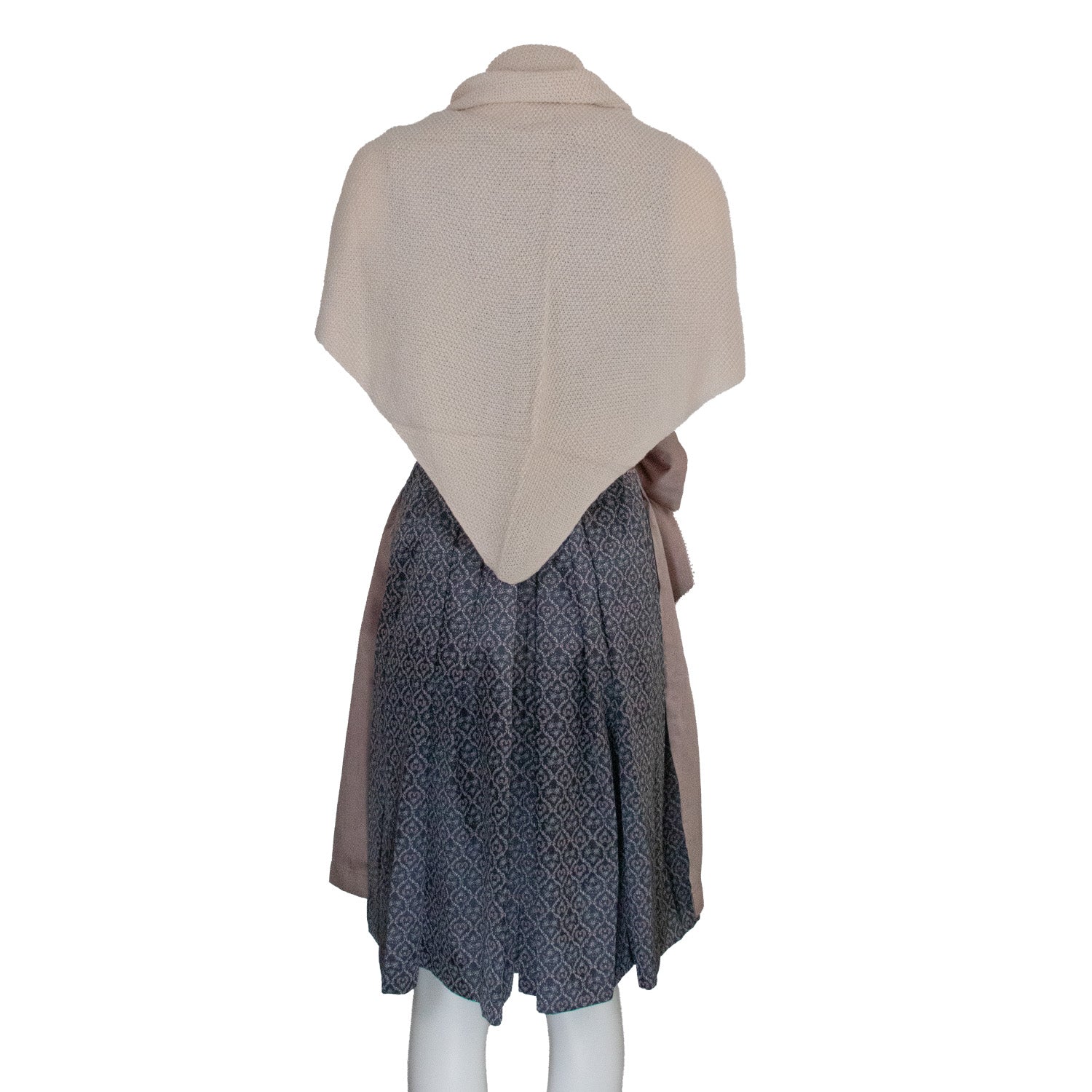 trachtenland-xl-strick-dreieckstuch-200-x-80-cm-creme image 8