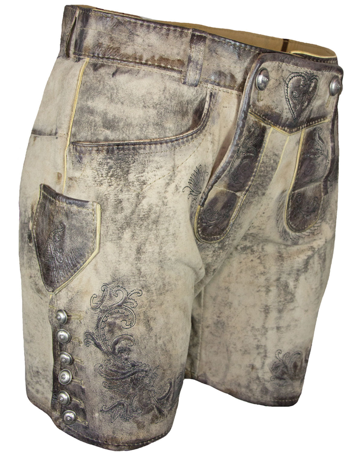 maddox-kurze-damen-lederhose-griessee-ziller-metis image 3