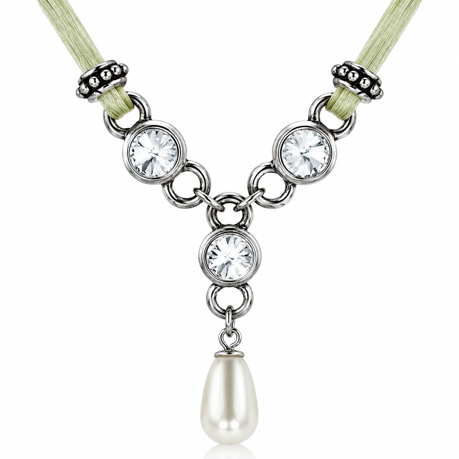 luisia-halskette-cami-mit-kristallen-von-swarovski-und-perle-lindgr-n image 1