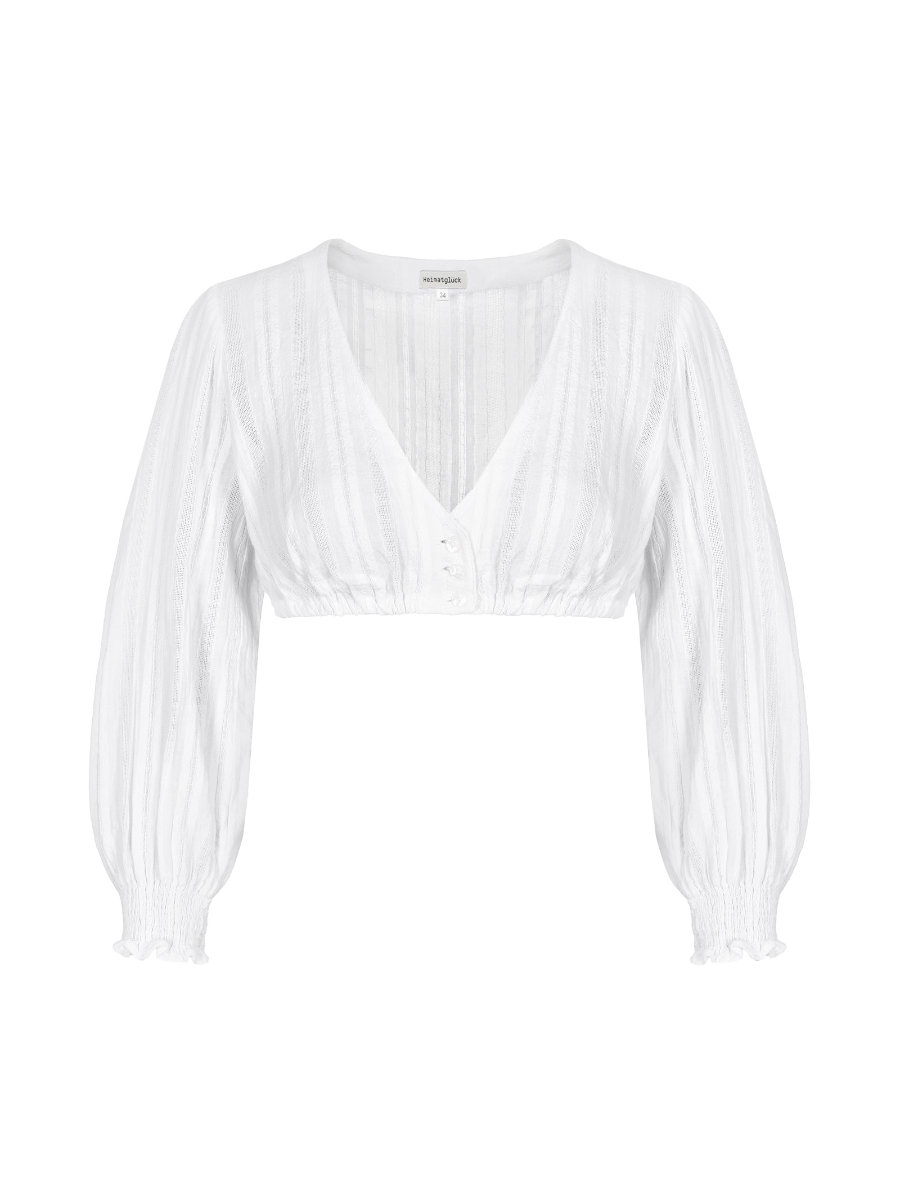heimatgl-ck-bluse-charlotte-baumwollbluse-v-ausschnitt image 1