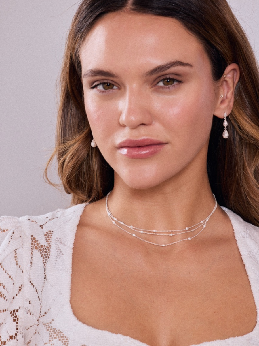 heimatgl-ck-triple-necklace-stella-kette-silber-925-dreireihig image 3
