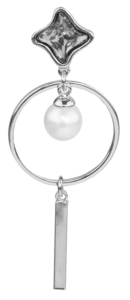 trachtenland-luisia-ohrstecker-mit-ring-perle-premium-kristallen-grau image 3