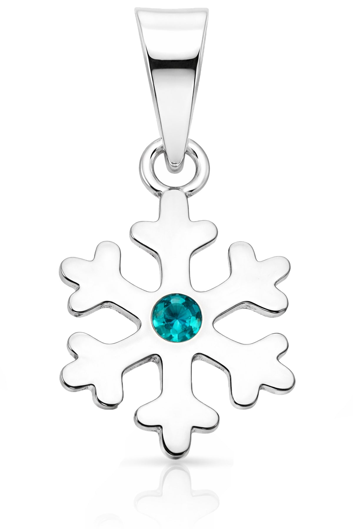 luisia-kettenanh-nger-schneeflocke-mit-kristall-von-swarovski-925-sterling-silbe image 1