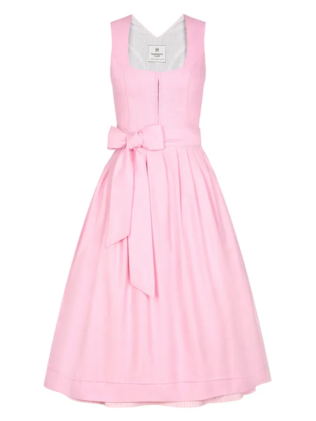 heimatgl-ck-dirndl-rosa-leinendirndl-mit-plisseerock image 1