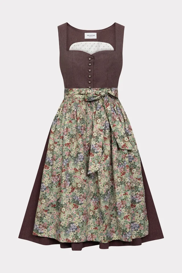 felicitas-dasha-damen-dirndl-kirsch-mit-herzausschnitt-baumwolle image 1