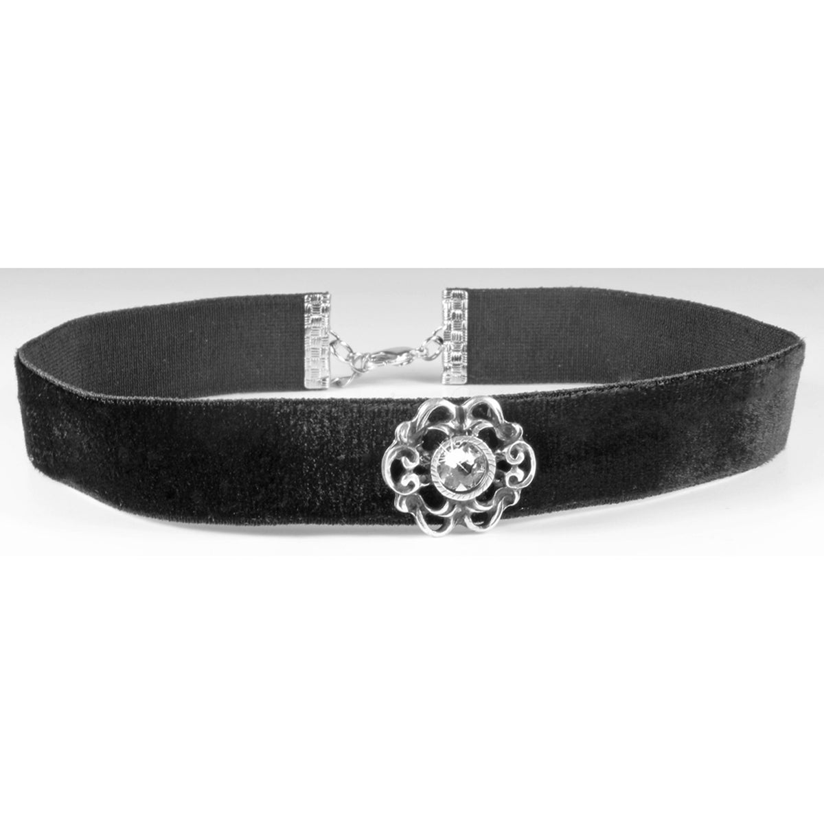 trachtenland-luisia-samt-kropfband-annina-ornament-kristall-schwarz image 4