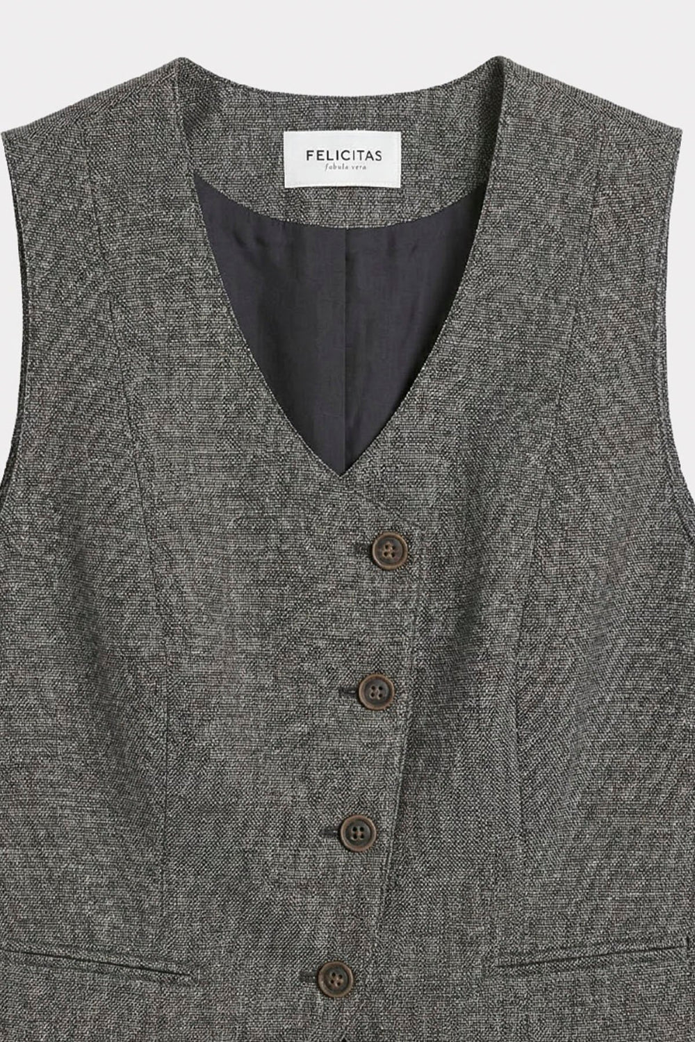 felicitas-wanessa-damen-weste-jacquard-kurz-asymmetrisch image 3