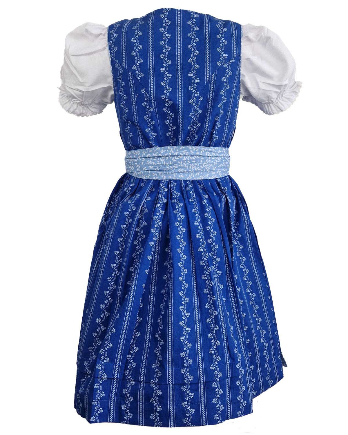 maddox-kinder-dirndl-gabriella-3-tlg-mit-bluse-und-sch-rze-blau-wei image 3
