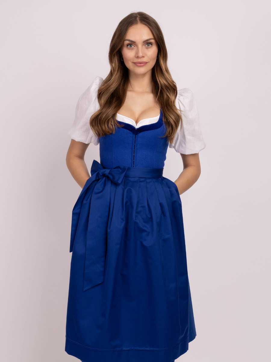 heimatgl-ck-dirndl-elisa-k-nigsblau-leinen-dirndl-mit-herzausschnitt image 5